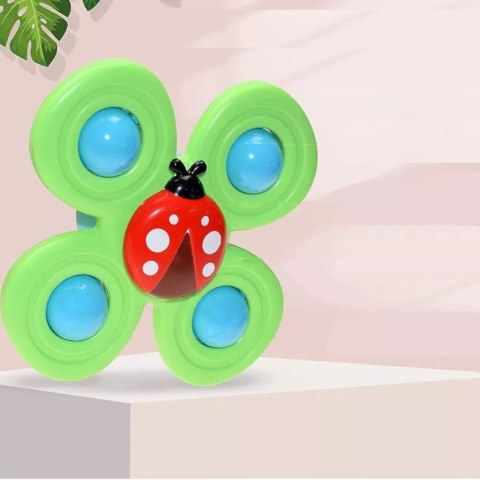 3 przyssawki sensoryczne grzechotka spinner ME-042 3 przyssawki sensoryczne grzechotka spinner ME-042