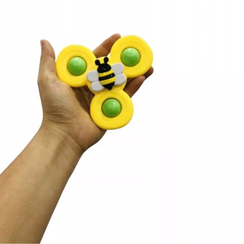 3 przyssawki sensoryczne grzechotka spinner ME-042 3 przyssawki sensoryczne grzechotka spinner ME-042