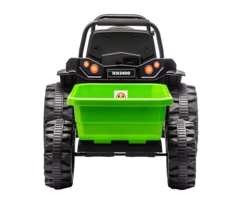 Milly Mally Pojazd na akumulator Traktor z przyczepą Farmer Green Milly Mally Pojazd na akumulator Traktor z przyczepą Farmer Green