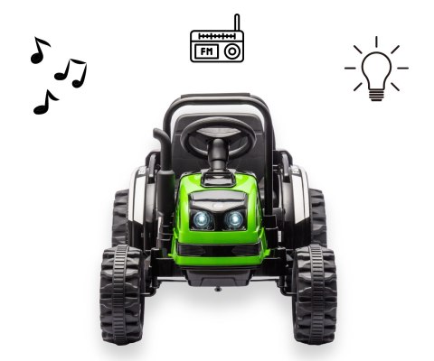 Milly Mally Pojazd na akumulator Traktor z przyczepą Farmer Green Milly Mally Pojazd na akumulator Traktor z przyczepą Farmer Green