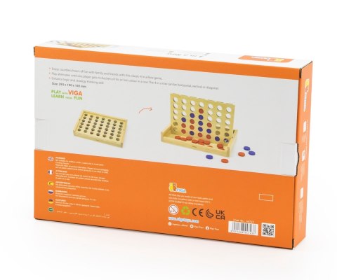 Viga 44743 Gra logiczna - 4 oczka Viga 44743 Gra logiczna - 4 oczka