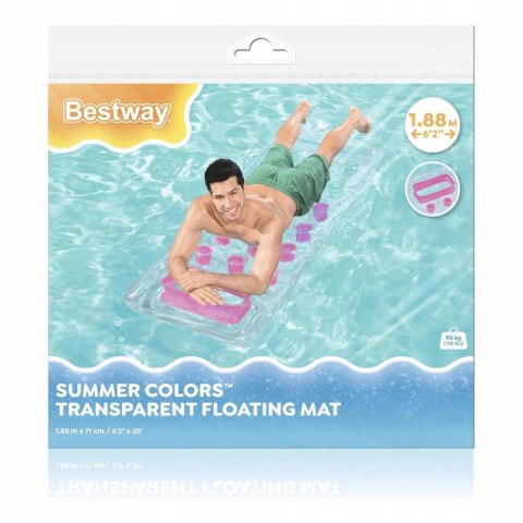 Bestway materac do pływania 90 kg 43040P Bestway materac do pływania 90 kg 43040P