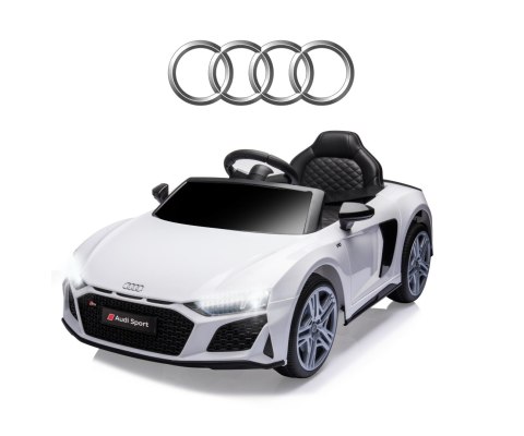 Milly Mally Pojazd na akumulator Audi R8 Spyder White Milly Mally Pojazd na akumulator Audi R8 Spyder White