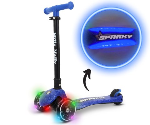 Milly Mally Scooter Sparky Blue Milly Mally Scooter Sparky Blue