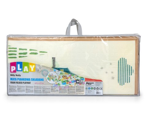Milly Mally Mata piankowa składana Play Savanna and Tree T1 Milly Mally Mata piankowa składana Play Savanna and Tree T1