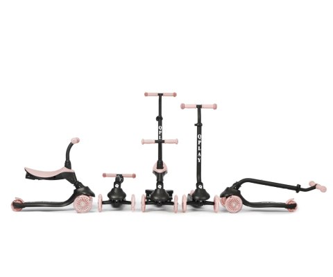 Qplay Hulajnoga Sema Evo 3w1 Coral Pink Qplay Hulajnoga Sema Evo 3w1 Coral Pink