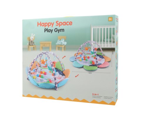 TinyMini JL639-2A Mata edukacyjna 2w1 Kwiat Zoo TinyMini JL639-2A Mata edukacyjna 2w1 Kwiat Zoo