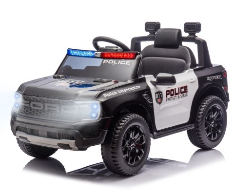 Milly Mally Pojazd na akumulator Ford Ranger Police Black Milly Mally Pojazd na akumulator Ford Ranger Police Black