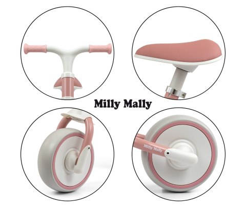 Milly Mally Rowerek Biegowy Skippy Pink Milly Mally Rowerek Biegowy Skippy Pink