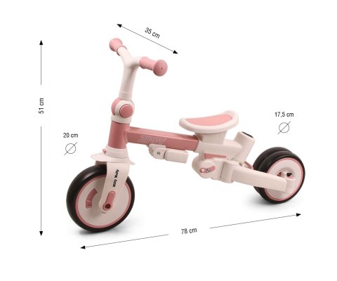 Milly Mally Rowerek Trójkołowy Zippy Pink Milly Mally Rowerek Trójkołowy Zippy Pink