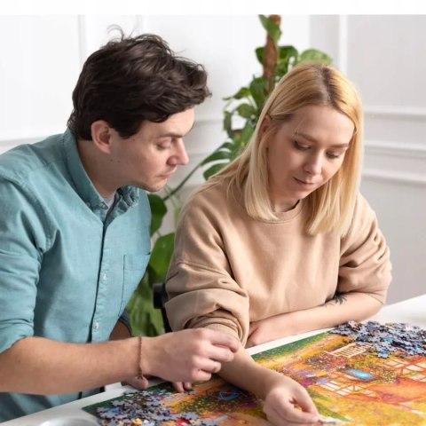 Puzzle Premium Plus Quality 1000 el. Tea Time: Ogród dla ptaków 10806 Puzzle Premium Plus Quality 1000 el. Tea Time: Ogród dla ptaków 10806