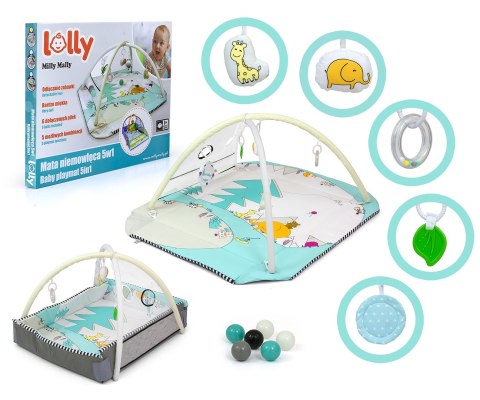 Mata niemowlęca 5w1 Lolly Elephant Mata niemowlęca 5w1 Lolly Elephant
