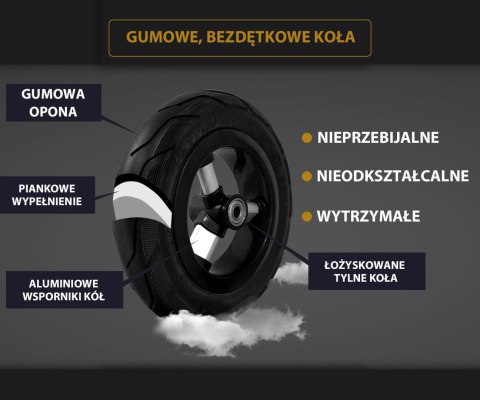 Qplay Rowerek Trójkołowy Rito Rubber Blue Qplay Rowerek Trójkołowy Rito Rubber Blue