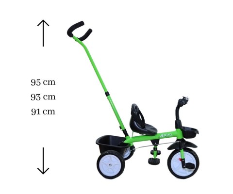 Rowerek Trójkołowy Axel Green Rowerek Trójkołowy Axel Green